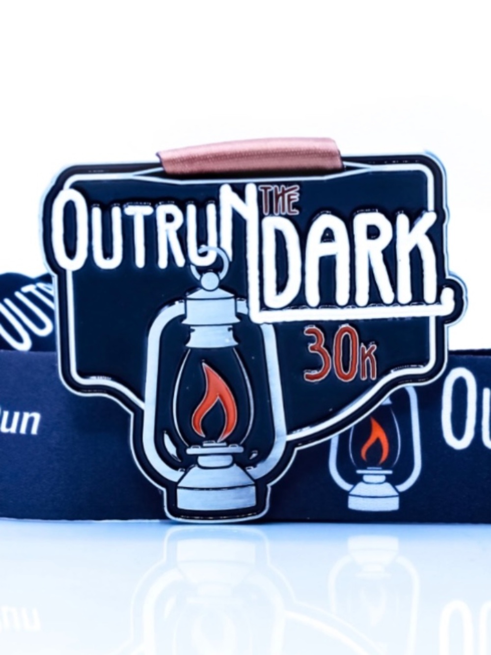 Outrun the Dark virtual challenge medal